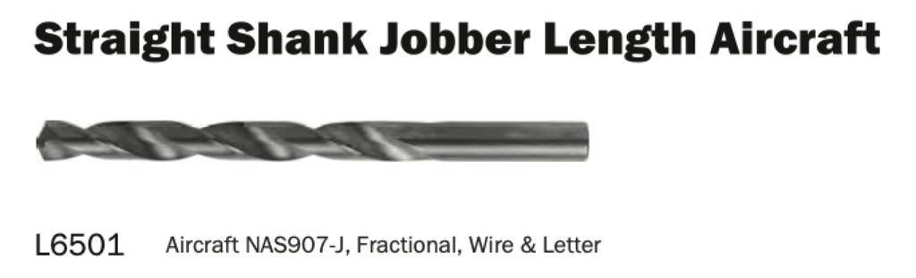 1054186 .2810 JOBBER DRILL COBALT 10/PACK NACHI