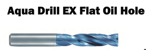 0760460 .0945 DIA 3XD FLAT BOTTOM DRILL OIL HOLE NACHI PMV